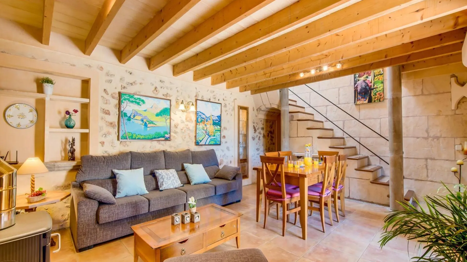 3-Bedroom Charming Villa In Mallorca Sencelles Σπίτι διακοπών